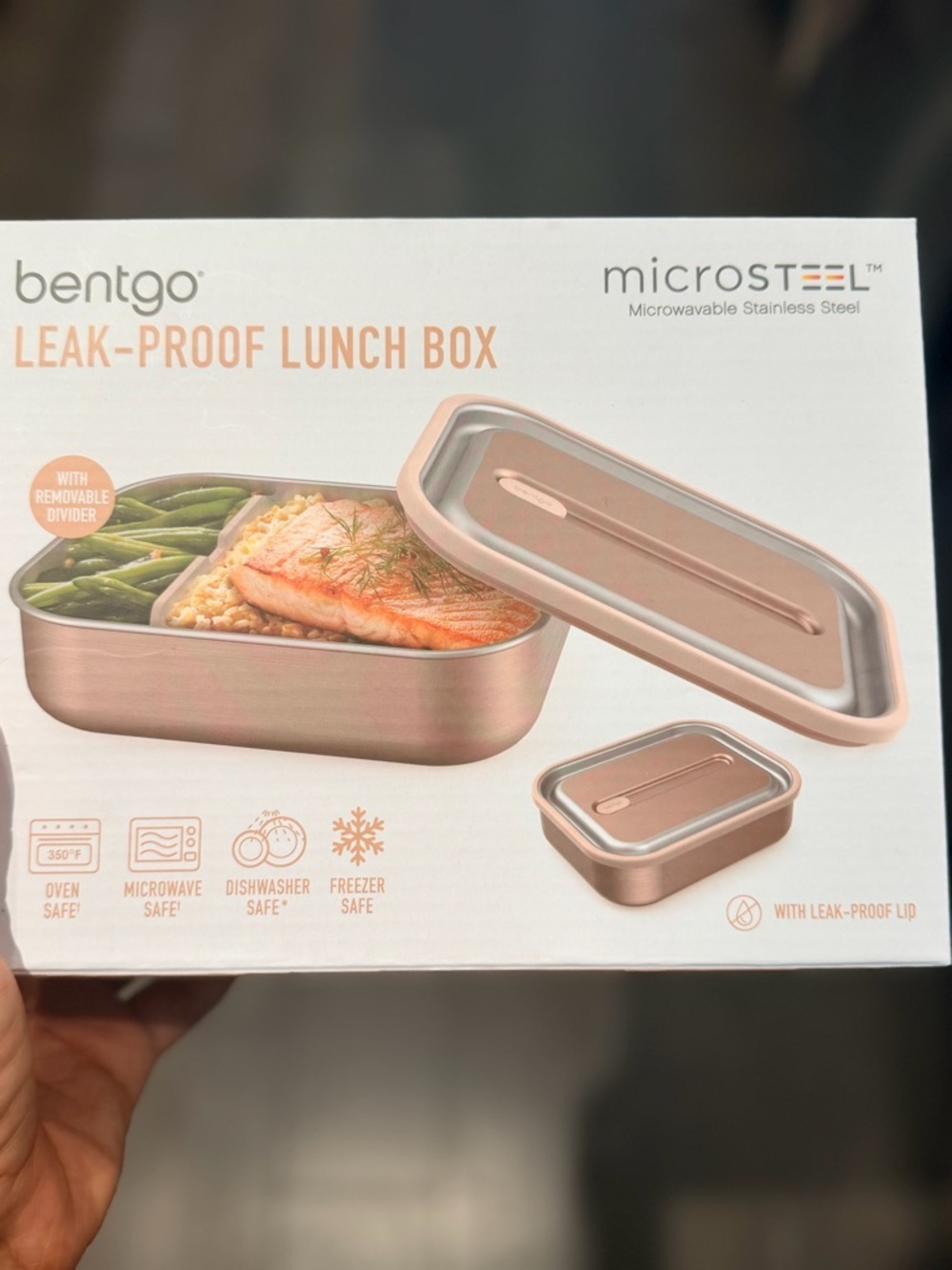 Microwaveable Bentgo Stainless Lunch Box Rose Gold - Picture 4 of 6